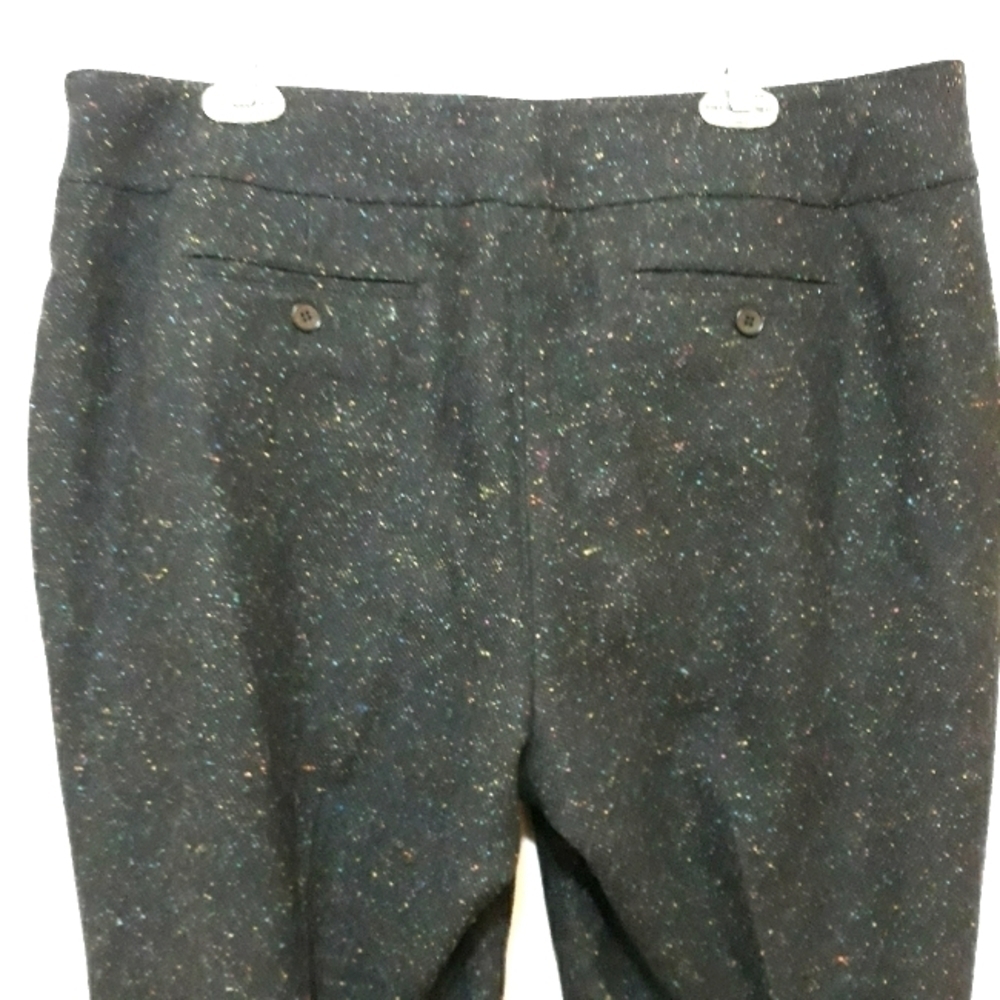 Talbots Woman Plus Rainbow Wool and Silk Lined Classic Pants Size 16 WP - Picture 8 of 13